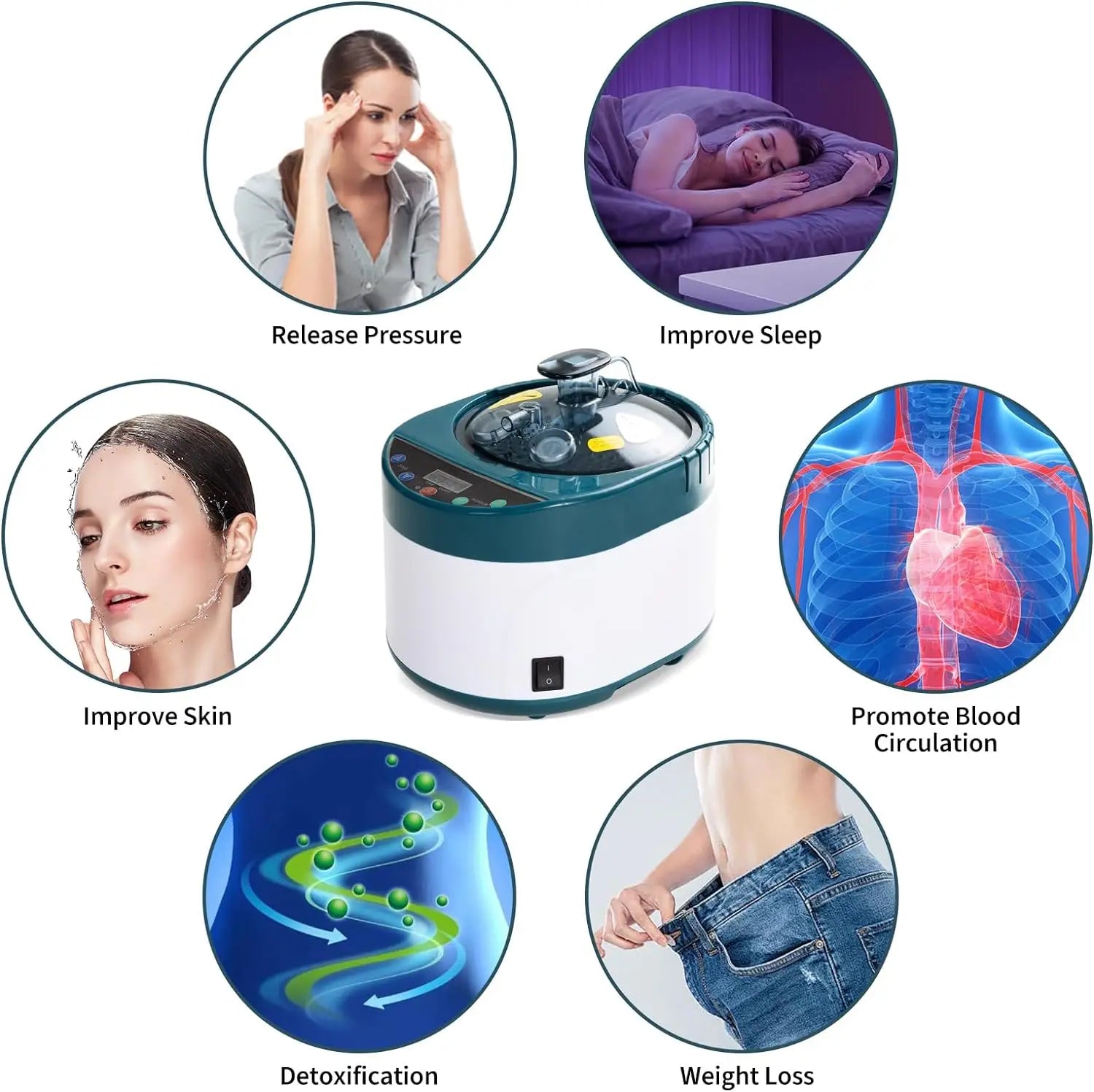 4L Generator pary do przenośnych saun parowych